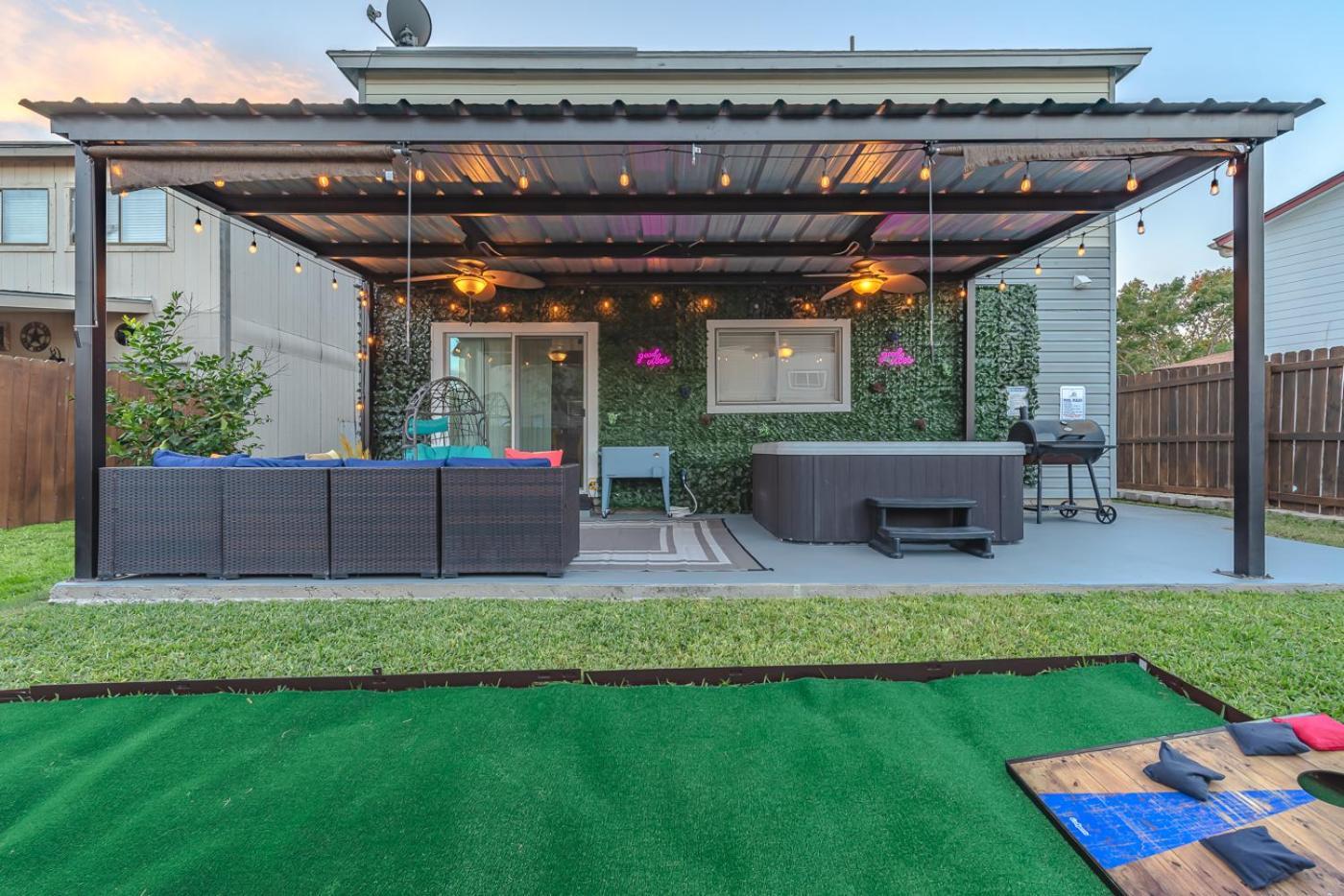 Gameroom, Bbq & Hot-Tub By Lackland & Seaworld San Antonio Exterior foto